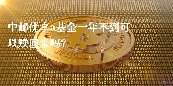 中邮优享a基金一年不到可以赎回来吗?_https://www.lansai.wang_基金理财_第1张