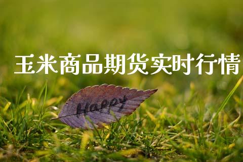玉米商品期货实时行情_https://www.lansai.wang_期货行情_第1张