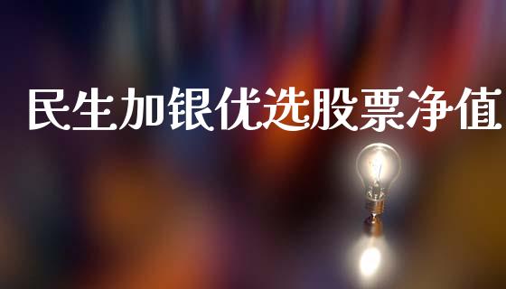 民生加银优选股票净值_https://www.lansai.wang_恒生指数_第1张