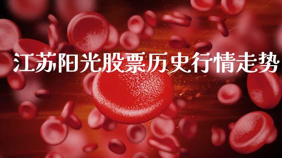 江苏阳光股票历史行情走势_https://www.lansai.wang_基金理财_第1张