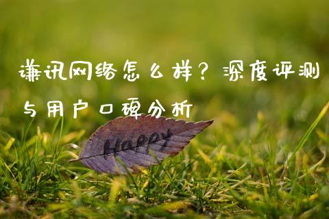 谦讯网络怎么样？深度评测与用户口碑分析_https://www.lansai.wang_期货品种_第1张