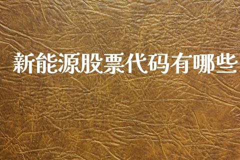 新能源股票代码有哪些_https://www.lansai.wang_股票知识_第1张