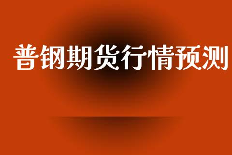 普钢期货行情预测_https://www.lansai.wang_期货资讯_第1张