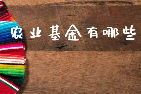 农业基金有哪些_https://www.lansai.wang_基金理财_第1张