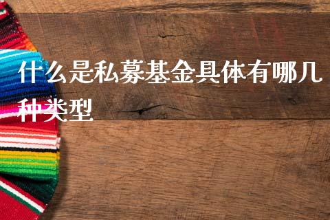 什么是私募基金具体有哪几种类型_https://www.lansai.wang_未分类_第1张