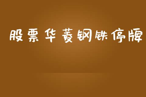 股票华菱钢铁停牌_https://www.lansai.wang_期货行情_第1张
