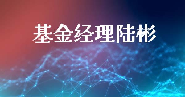 基金经理陆彬_https://www.lansai.wang_基金理财_第1张