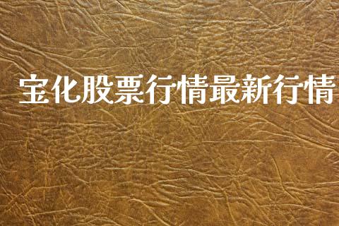 宝化股票行情最新行情_https://www.lansai.wang_股票知识_第1张