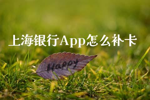 上海银行App怎么补卡_https://www.lansai.wang_期货直播_第1张