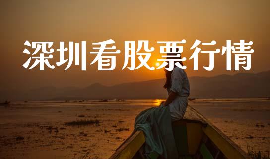 深圳看股票行情_https://www.lansai.wang_股票知识_第1张