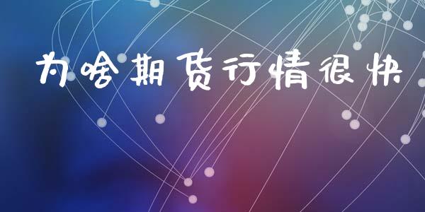 为啥期货行情很快_https://www.lansai.wang_未分类_第1张