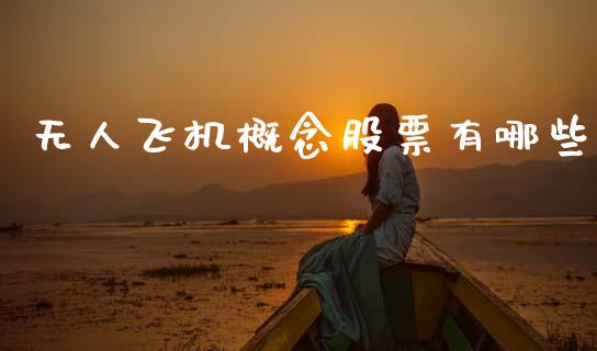 无人飞机概念股票有哪些_https://www.lansai.wang_恒生指数_第1张