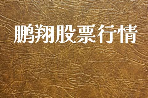 鹏翔股票行情_https://www.lansai.wang_股票知识_第1张