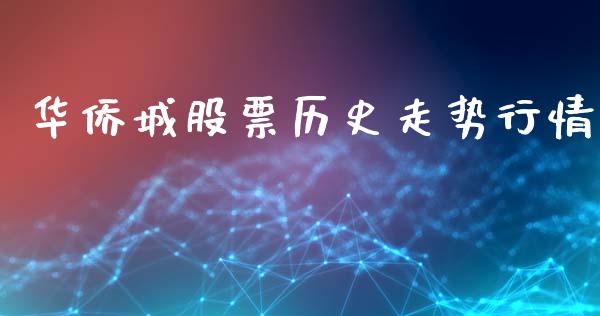 华侨城股票历史走势行情_https://www.lansai.wang_期货行情_第1张