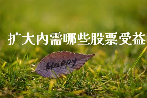扩大内需哪些股票受益_https://www.lansai.wang_期货行情_第1张