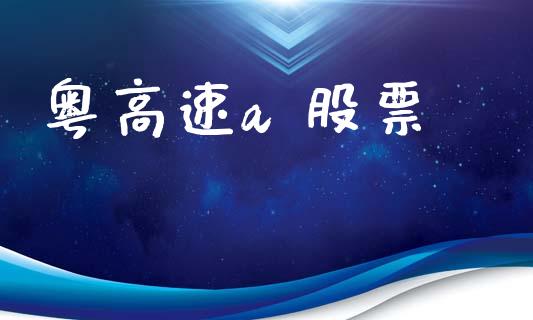 粤高速a 股票_https://www.lansai.wang_期货行情_第1张