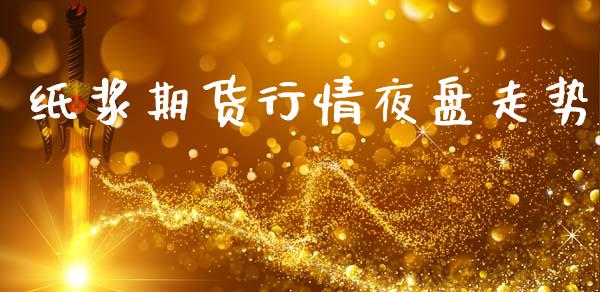 纸浆期货行情夜盘走势_https://www.lansai.wang_期货行情_第1张