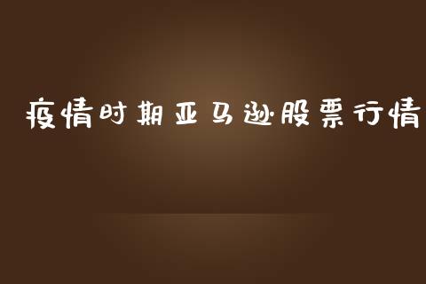 疫情时期亚马逊股票行情_https://www.lansai.wang_股票知识_第1张