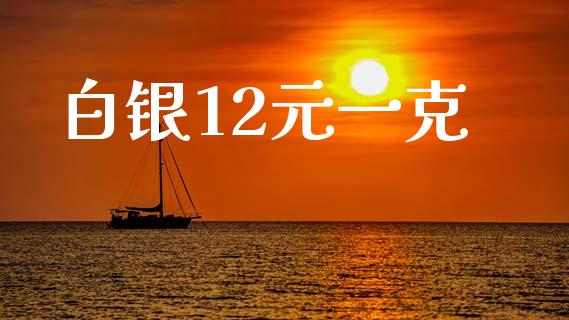 白银12元一克_https://www.lansai.wang_期货行情_第1张