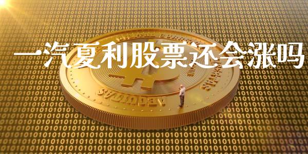 一汽夏利股票还会涨吗_https://www.lansai.wang_期货行情_第1张