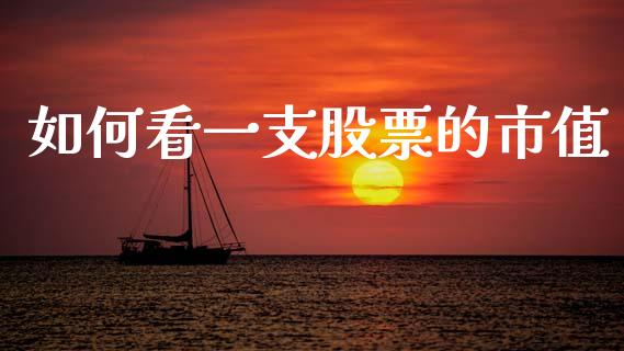 如何看一支股票的市值_https://www.lansai.wang_股票问答_第1张