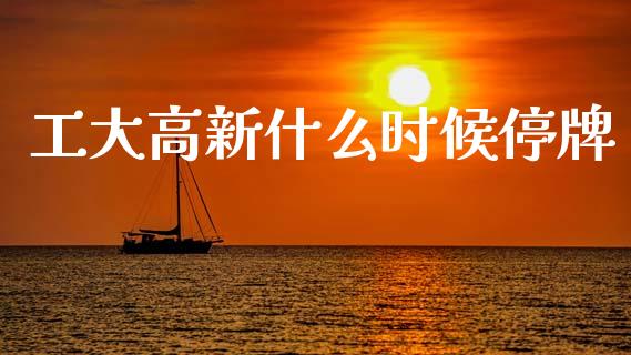 工大高新什么时候停牌_https://www.lansai.wang_股票知识_第1张