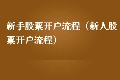 新手股票开户流程（新人股票开户流程）_https://www.lansai.wang_股票问答_第1张