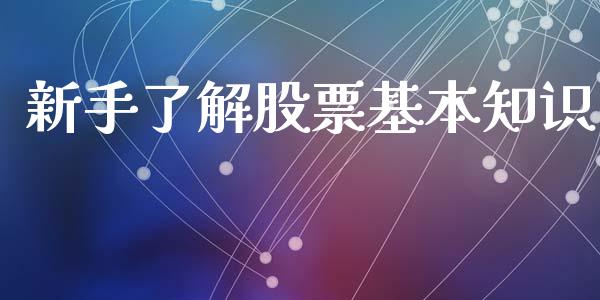 新手了解股票基本知识_https://www.lansai.wang_股票问答_第1张