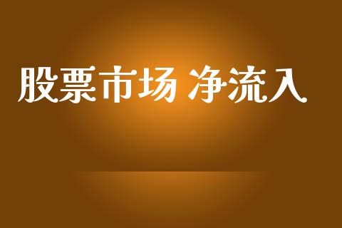 股票市场 净流入_https://www.lansai.wang_期货资讯_第1张