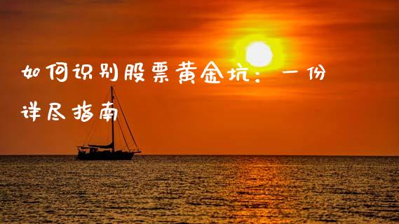 如何识别股票黄金坑：一份详尽指南_https://www.lansai.wang_期货直播_第1张
