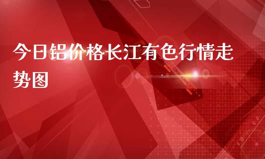 今日铝价格长江有色行情走势图_https://www.lansai.wang_期货资讯_第1张
