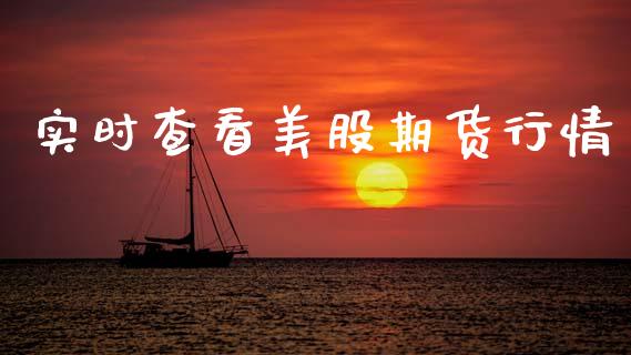 实时查看美股期货行情_https://www.lansai.wang_期货行情_第1张