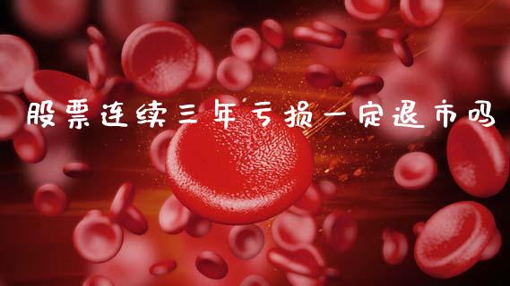 股票连续三年亏损一定退市吗_https://www.lansai.wang_期货行情_第1张