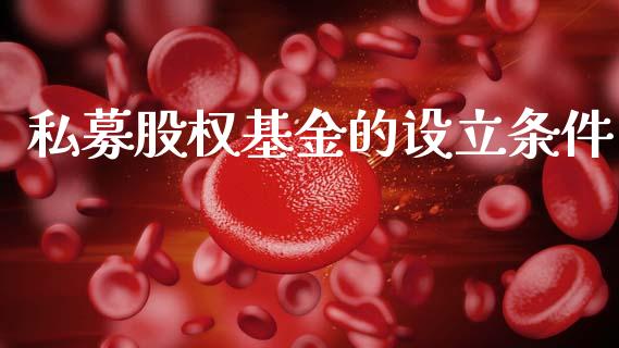 私募股权基金的设立条件_https://www.lansai.wang_基金理财_第1张