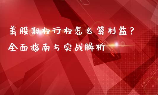美股期权行权怎么算利益？全面指南与实战解析_https://www.lansai.wang_期货直播_第1张