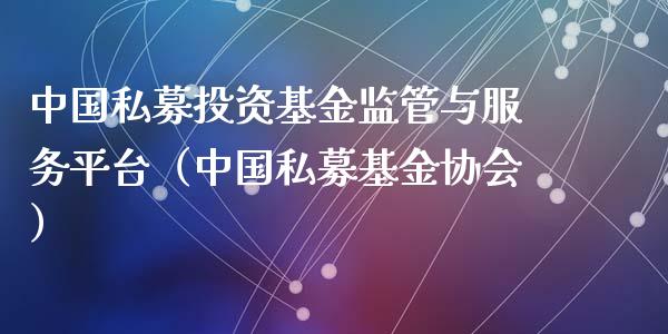 中国私募投资基金监管与服务平台（中国私募基金协会）_https://www.lansai.wang_基金理财_第1张