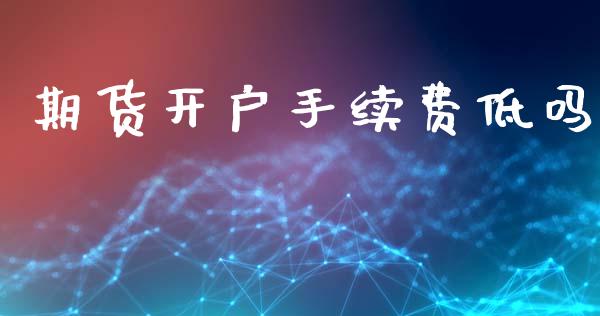 期货开户手续费低吗_https://www.lansai.wang_期货行情_第1张