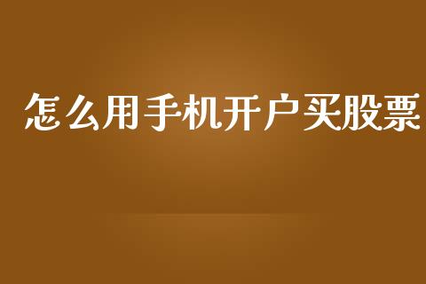 怎么用手机开户买股票_https://www.lansai.wang_期货行情_第1张