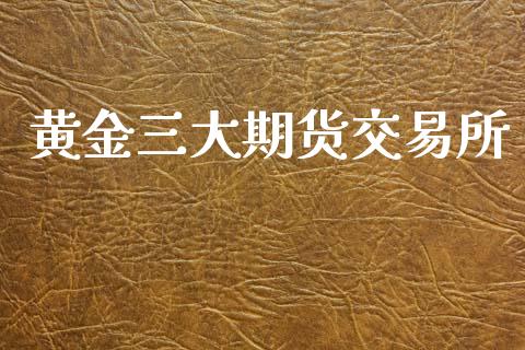黄金三大期货交易所_https://www.lansai.wang_股票问答_第1张