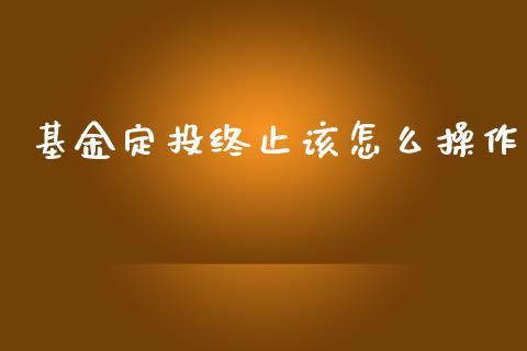 基金定投终止该怎么操作_https://www.lansai.wang_基金理财_第1张