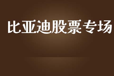 比亚迪股票专场_https://www.lansai.wang_股票问答_第1张