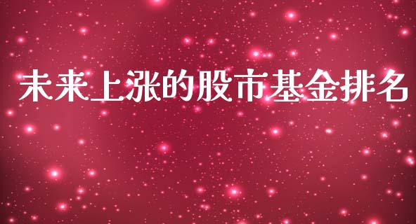 未来上涨的股市基金排名_https://www.lansai.wang_基金理财_第1张
